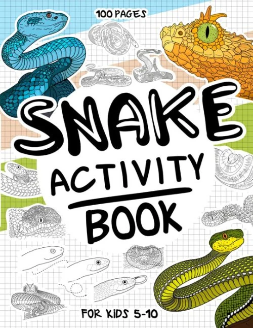 Snake Activity Book for Kids