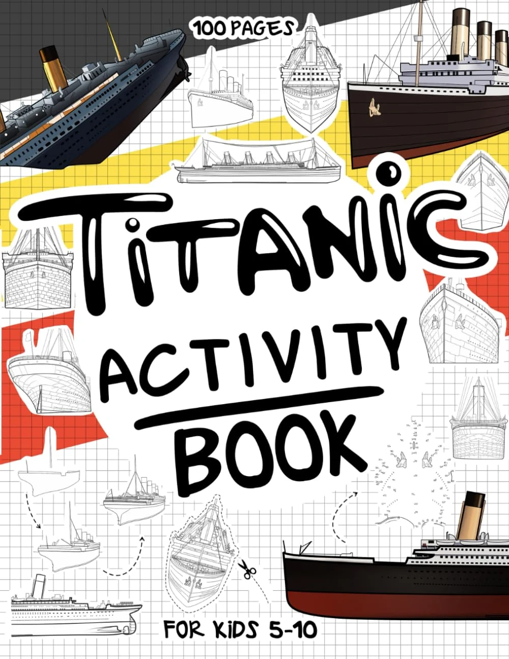 Titanic Activity Book for Kids