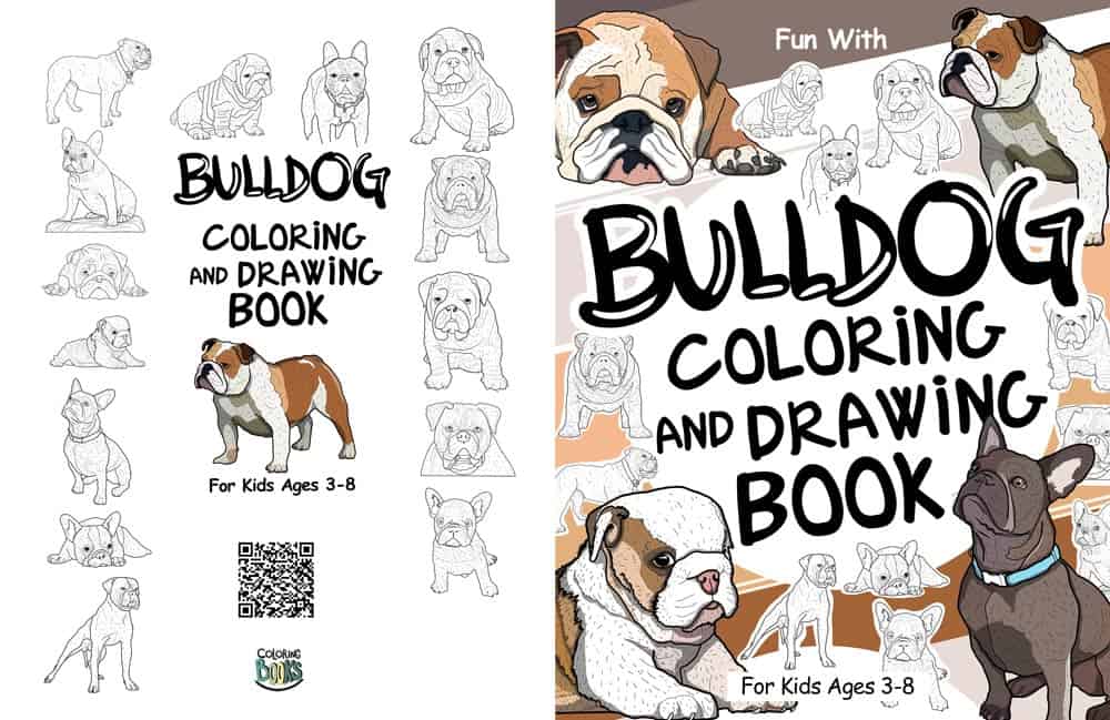 Bulldog Coloring Book 