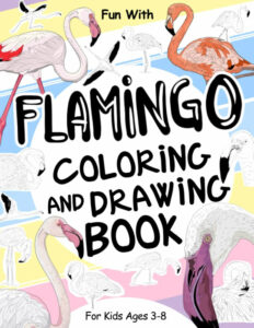 Flamingo Coloring Book Cover