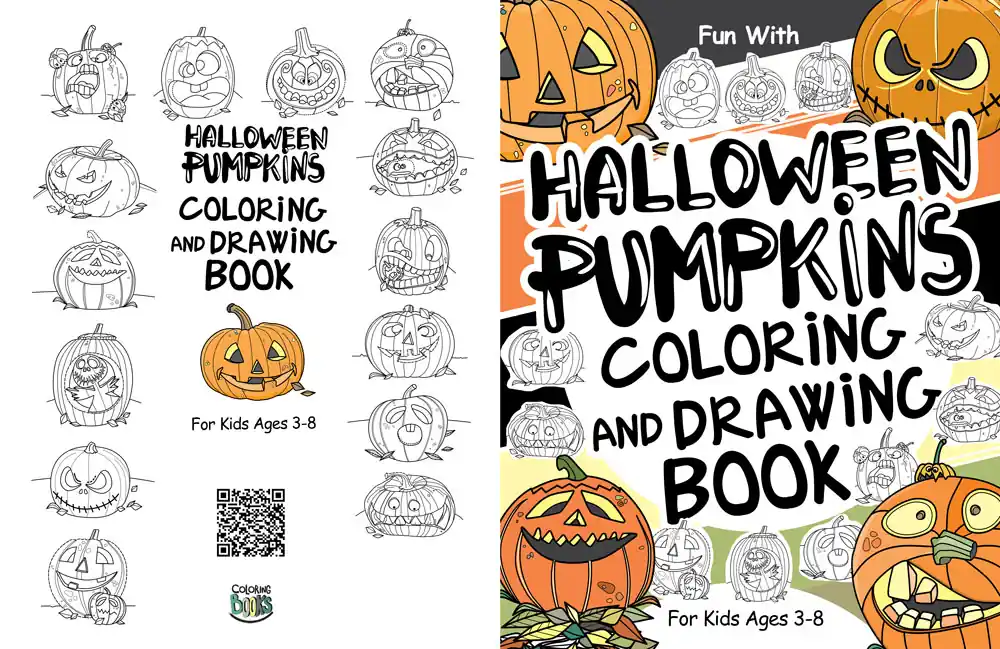Halloween Pumpkins Coloring book