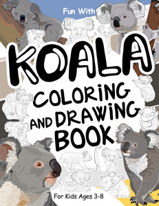 Koala Coloring and Drawing Book