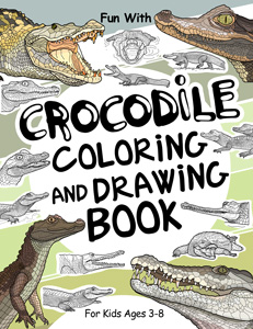 crocodile coloring book