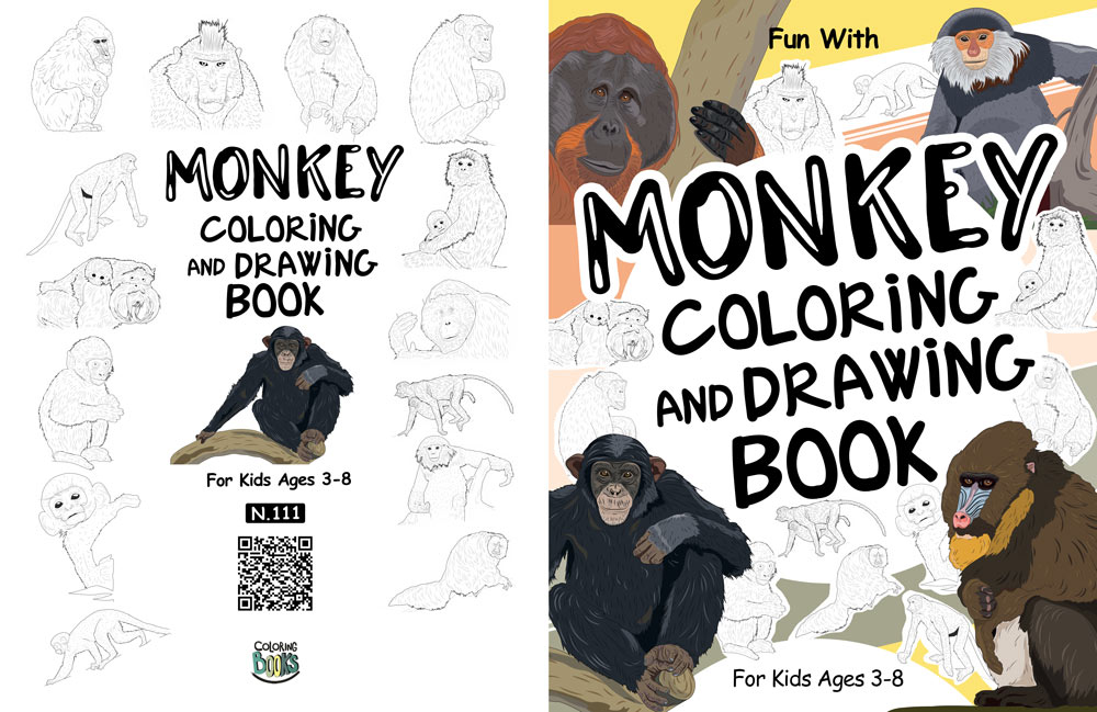 monkey-apes-coloring-books-for-kid-cover