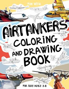 firefighting aircrafts coloring book